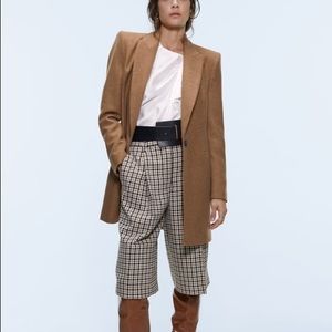 Zara Tan Longline Coat